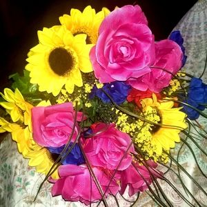 Bouquets of flowers